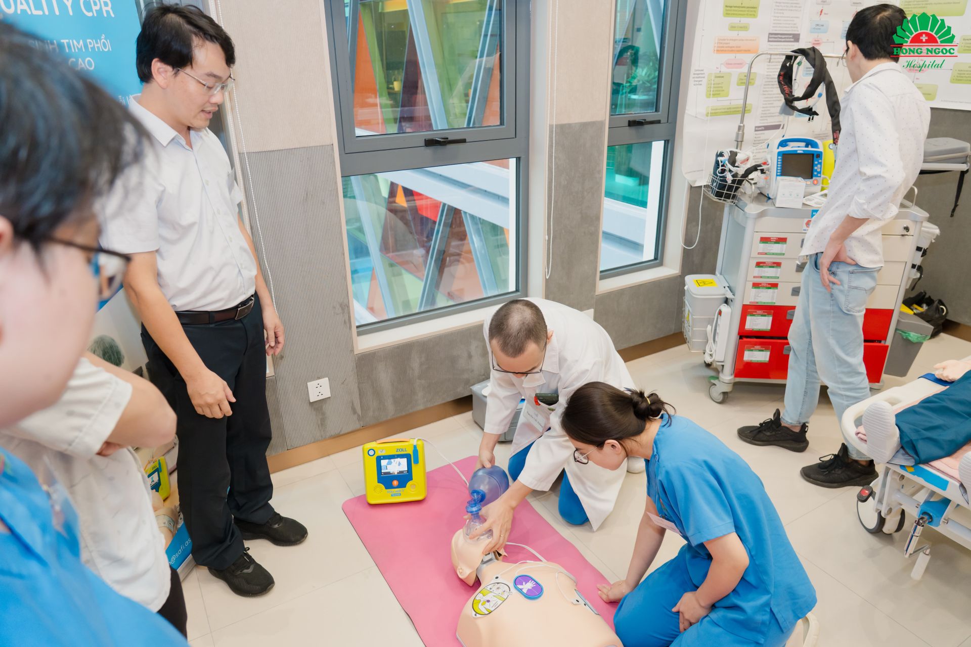 Liên tục đào tạo và nâng cao kỹ năng cho đội ngũ y tế là một trong những tiêu chí quan trọng theo bộ tiêu chí EQuIP 7 - chứng chỉ ACHS