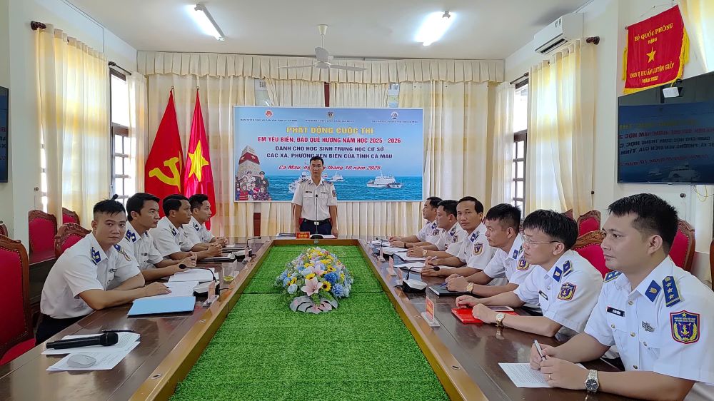 Hải đoàn 42 phát động Cuộc thi “Em yêu biển, đảo quê hương”