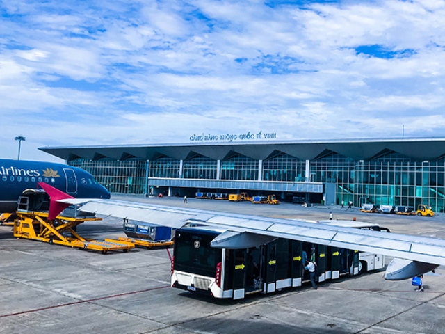 Cảng hàng không quốc tế Vinh được quy hoạch đạt công suất 14 triệu hành khách vào năm 2050