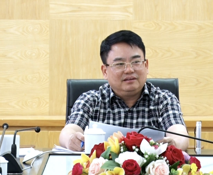 Ông Nguyễn Tiến Hiệu - Trưởng ban Quản lý Khu kinh tế Nghi Sơn và các khu công nghiệp tỉnh