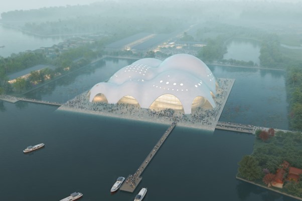 Nhà hát Opera Hà Nội được thiết kế bởi kiến trúc sư Renzo Piano