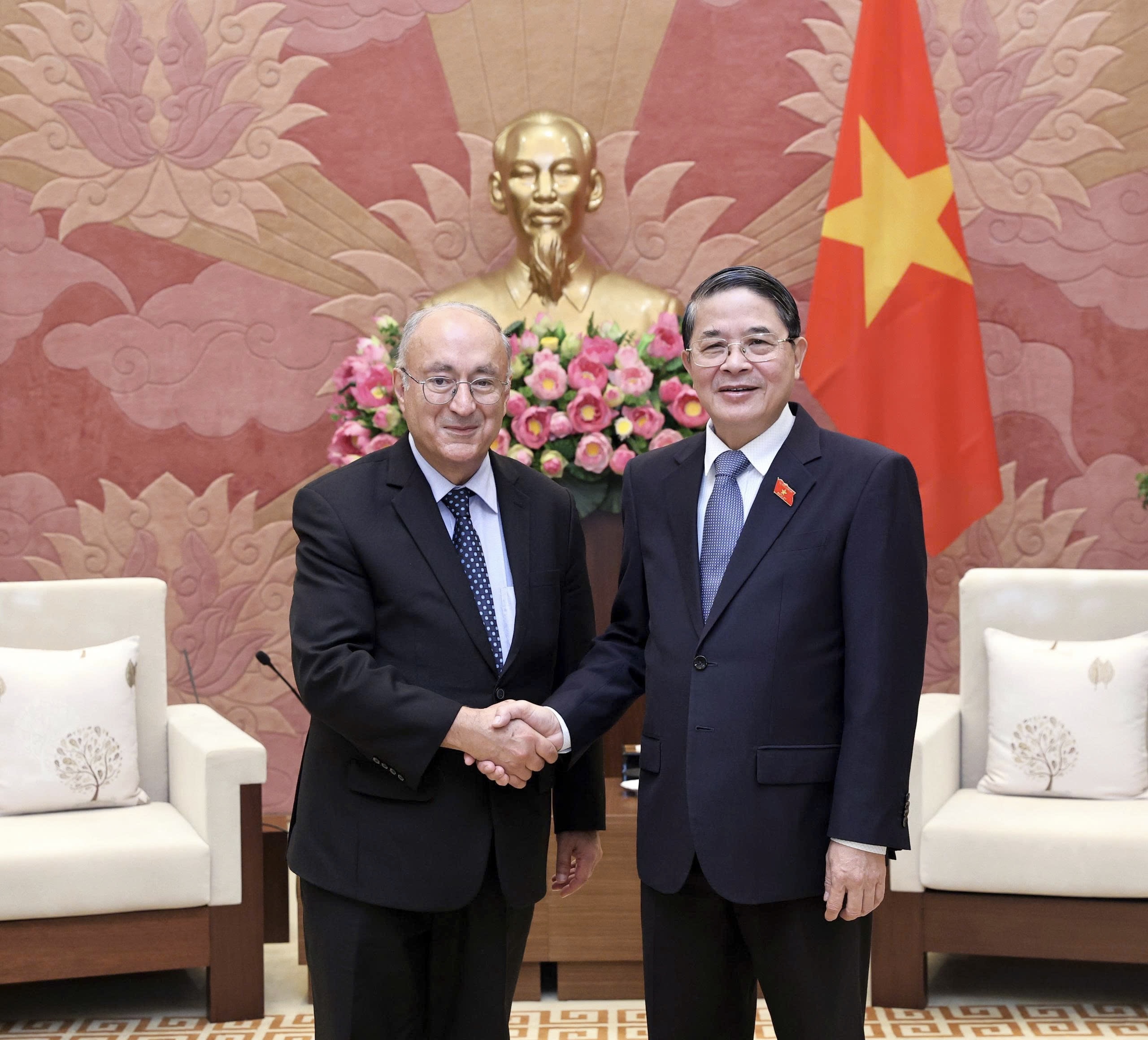 Phó Chủ tịch Quốc hội Nguyễn Đức Hải tiếp Chủ tịch Tổ chức hỗ trợ Đại học Thế giới, Cộng hòa Liên bang Đức