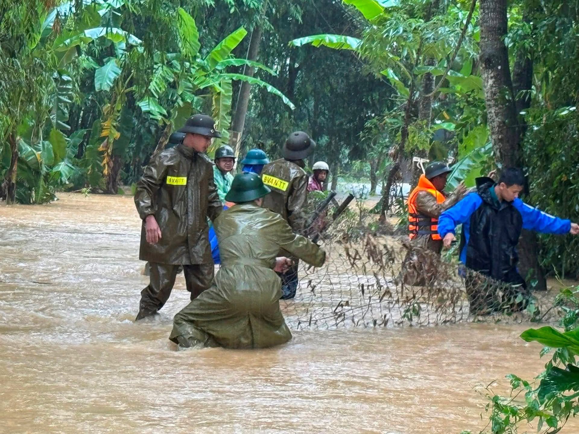 Thái Nguyên khẩn trương ứng phó với mưa lớn, ngập lụt, sạt lở đất, lũ ống, lũ quét