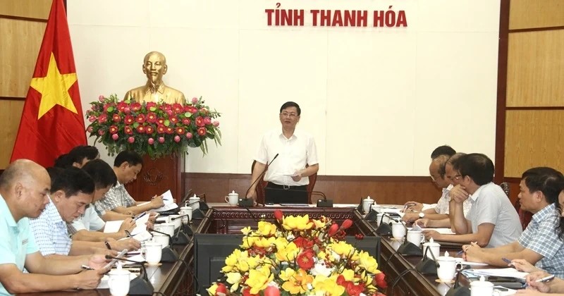 Chuẩn bị Lễ khởi công và khánh thành các dự án, công trình chào mừng Đại hội Đảng bộ tỉnh Thanh Hóa lần thứ XX