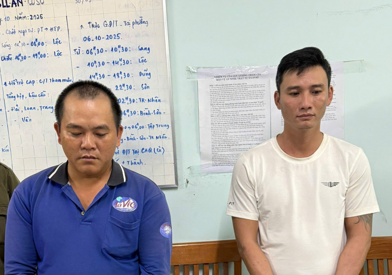 Các đối tượng bị bắt giữ. (Ảnh: Công an TP. HCM)