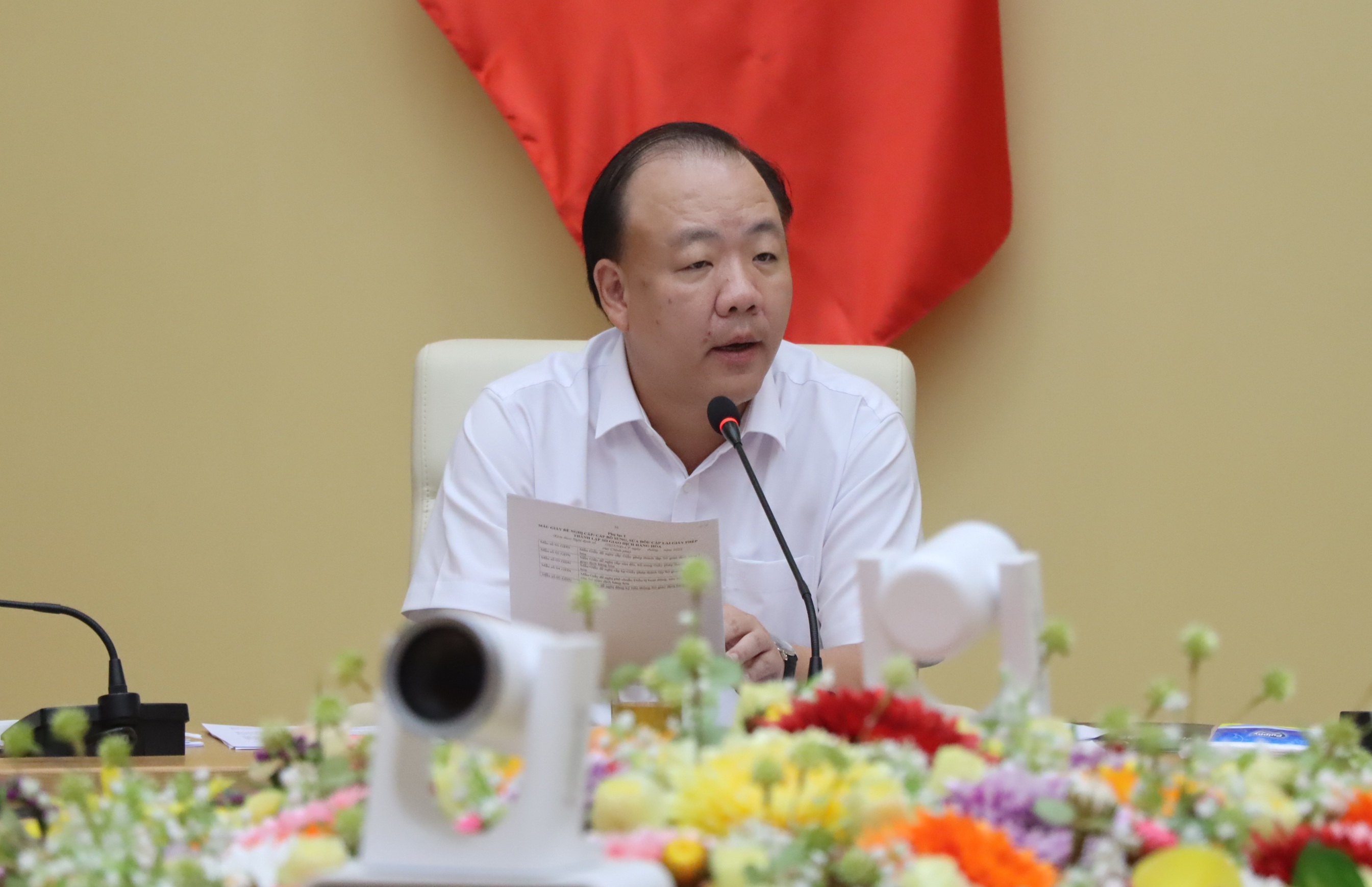 Cục trưởng Cục Quản lý và Phát triển thị trường trong nước Trần Hữu Linh