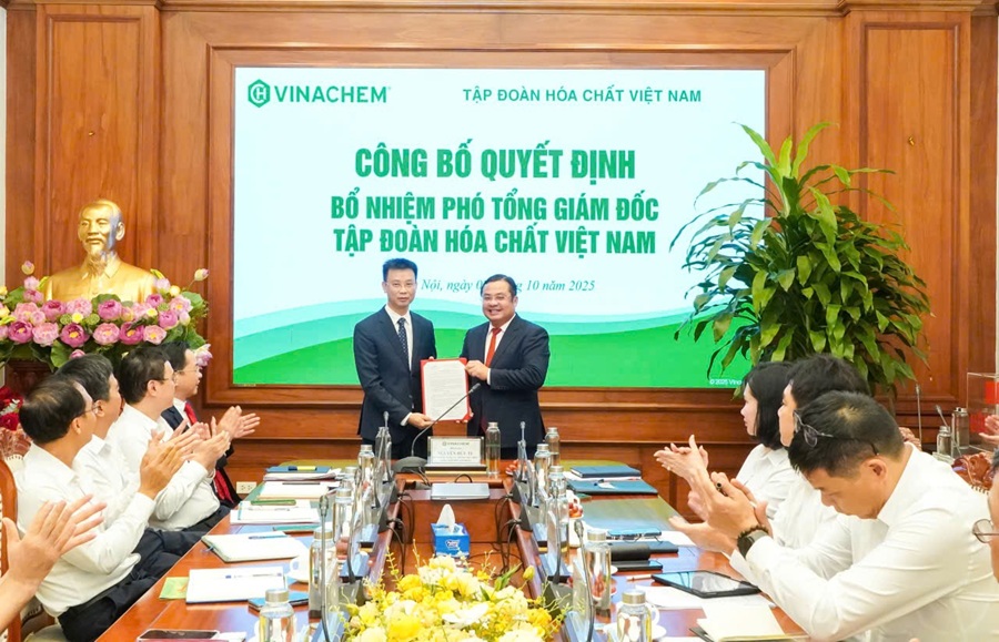 Ông Nguyễn Văn Luyện giữ chức vụ Phó Tổng Giám đốc Tập đoàn Hóa chất Việt Nam