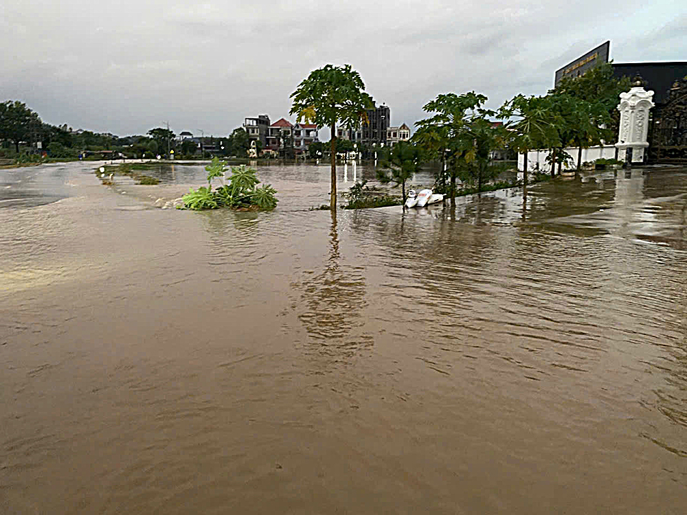 Bắc Ninh: Còn 99 khu vực bị ngập sâu, 2 người thiệt mạng