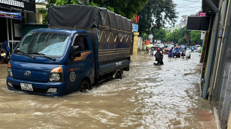 Dự báo: Thái Nguyên và Hà Nội tiếp tục có mưa lớn