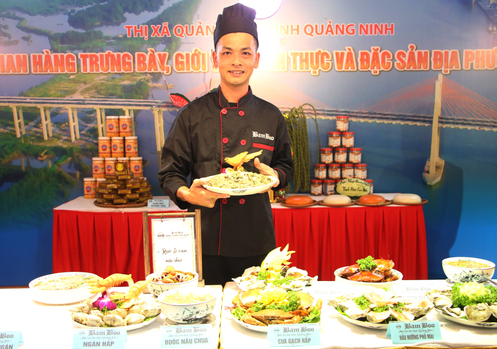 Đặc sản địa phương tham gia Liên hoan Ẩm thực Quảng Ninh năm 2024.