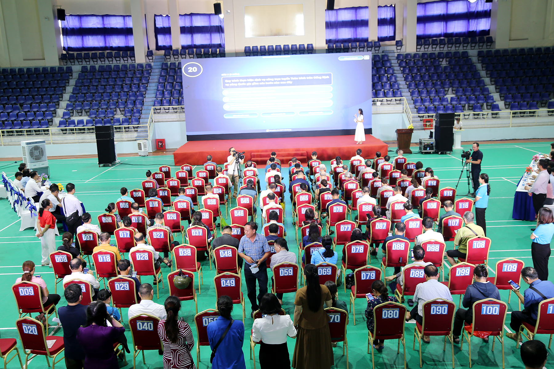 Quang cảnh Hội thi.