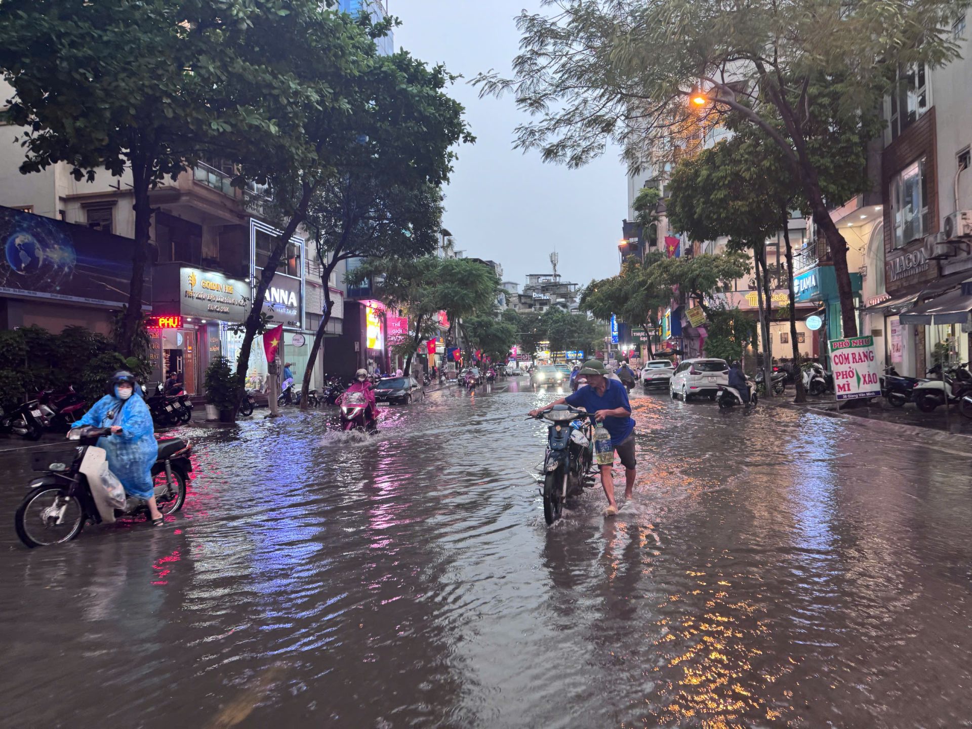 Thời tiết Bắc Bộ vẫn còn mưa to