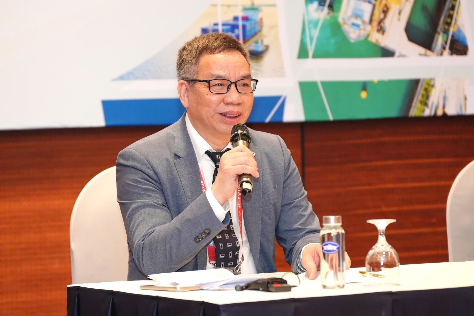 Ông Đào Trọng Khoa, Chủ tịch Hiệp hội Doanh nghiệp dịch vụ Logistics Việt Nam