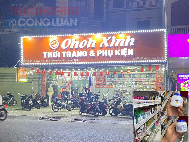 Ninh Bình: Tiếp tục ghi nhận nhiều hàng hóa không tem nhãn phụ tiếng Việt, không rõ ràng nguồn gốc xuất xứ tại cửa hàng Ohoh Xinh Hải Hậu