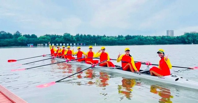 Giải vô địch Rowing châu Á 2025 sẽ diễn ra từ ngày 11-19/10 tại Trung tâm Huấn luyện Rowing Hải Phòng.