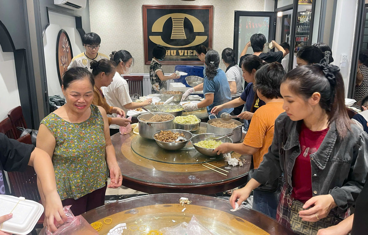 Thái Nguyên: Tinh thần đoàn kết, tương thân tương ái được thắp sáng trong mùa lũ