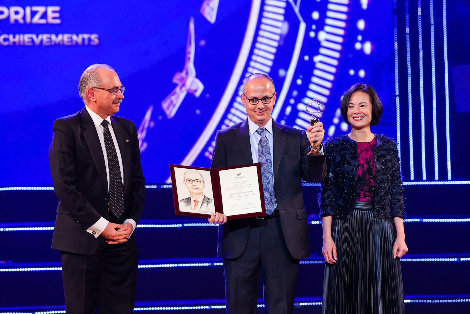 GS. Omar M. Yaghi – Chủ nhân Giải thưởng VinFuture nhận Giải Nobel Hóa học 2025 GS. Omar M. Yaghi – Chủ nhân Giải thưởng VinFuture nhận Giải Nobel Hóa học 2025