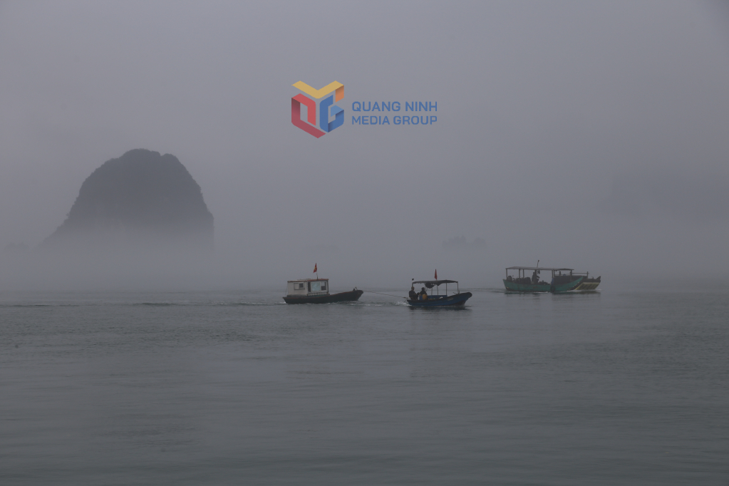 Vùng biển vịnh Bái Tử Long. Vùng biển vịnh Bái Tử Long.