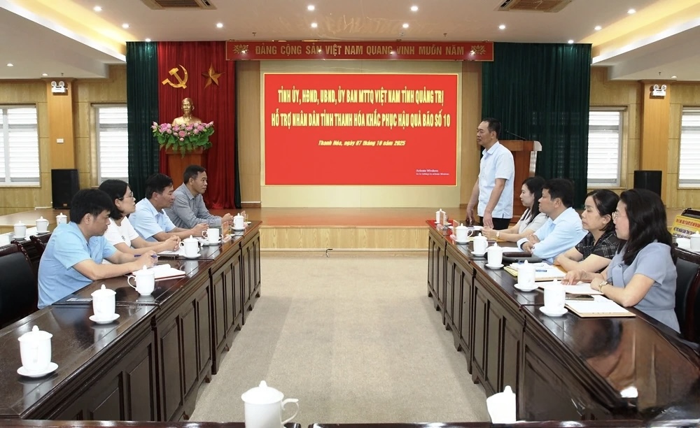 Toàn cảnh buổi tiếp nhận