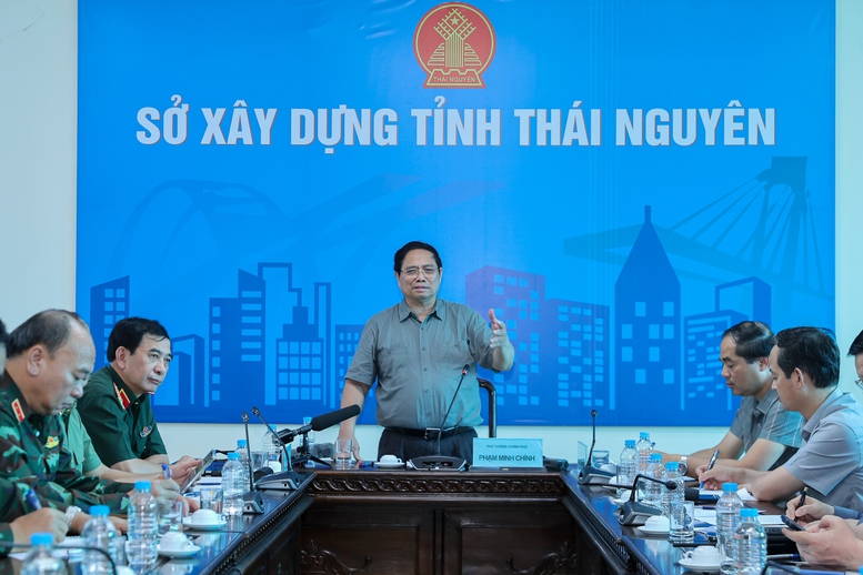 Thủ tướng chỉ đạo 9 nhiệm vụ cấp bách tại Thái Nguyên và xây dựng đường, đê kiên cố hai bên sông Cầu