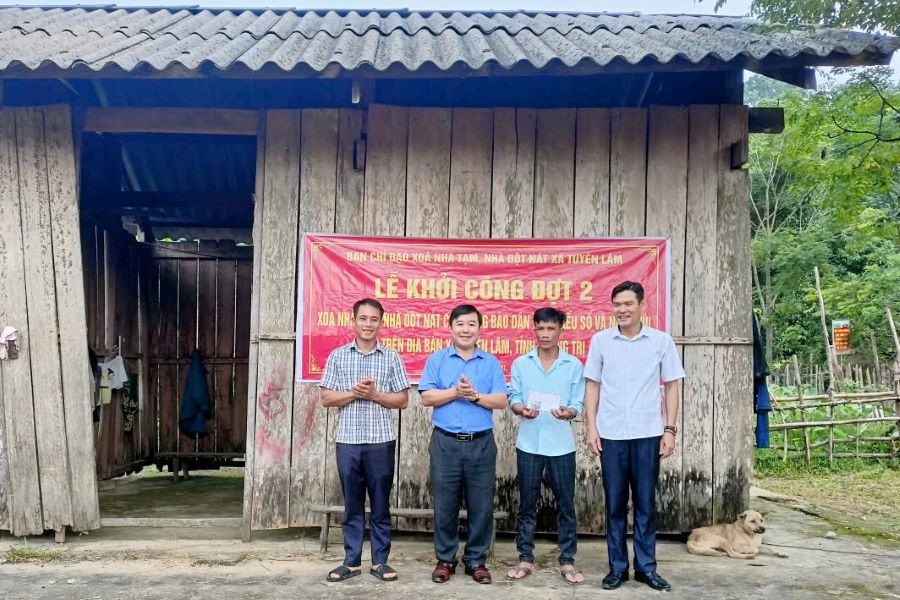 Quảng Trị: Xây dựng, sửa chữa 63 ngôi nhà cho đồng bào dân tộc thiểu số, miền núi