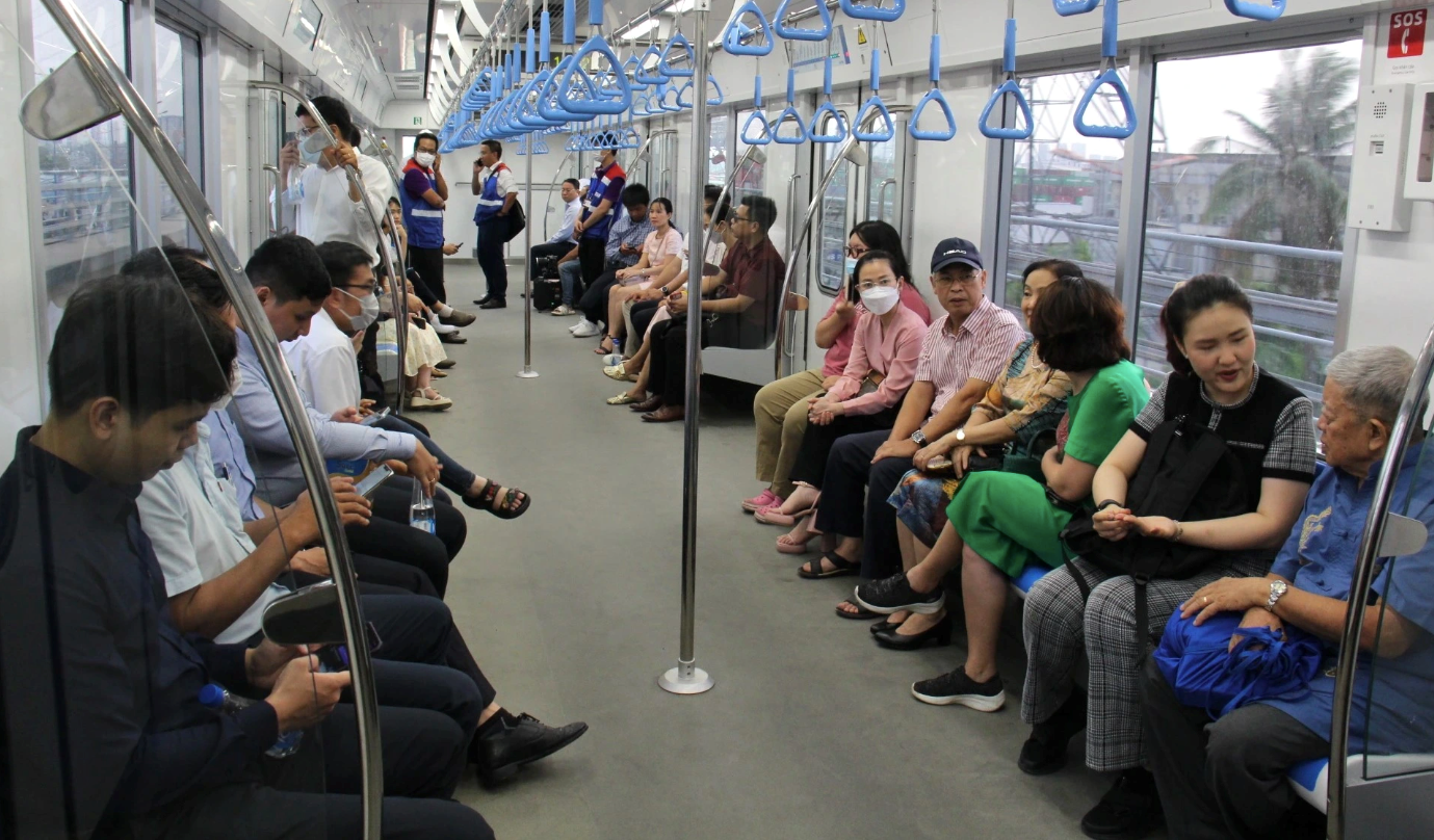 Người dân TP. HCM được miễn phí vé metro dịp Tết