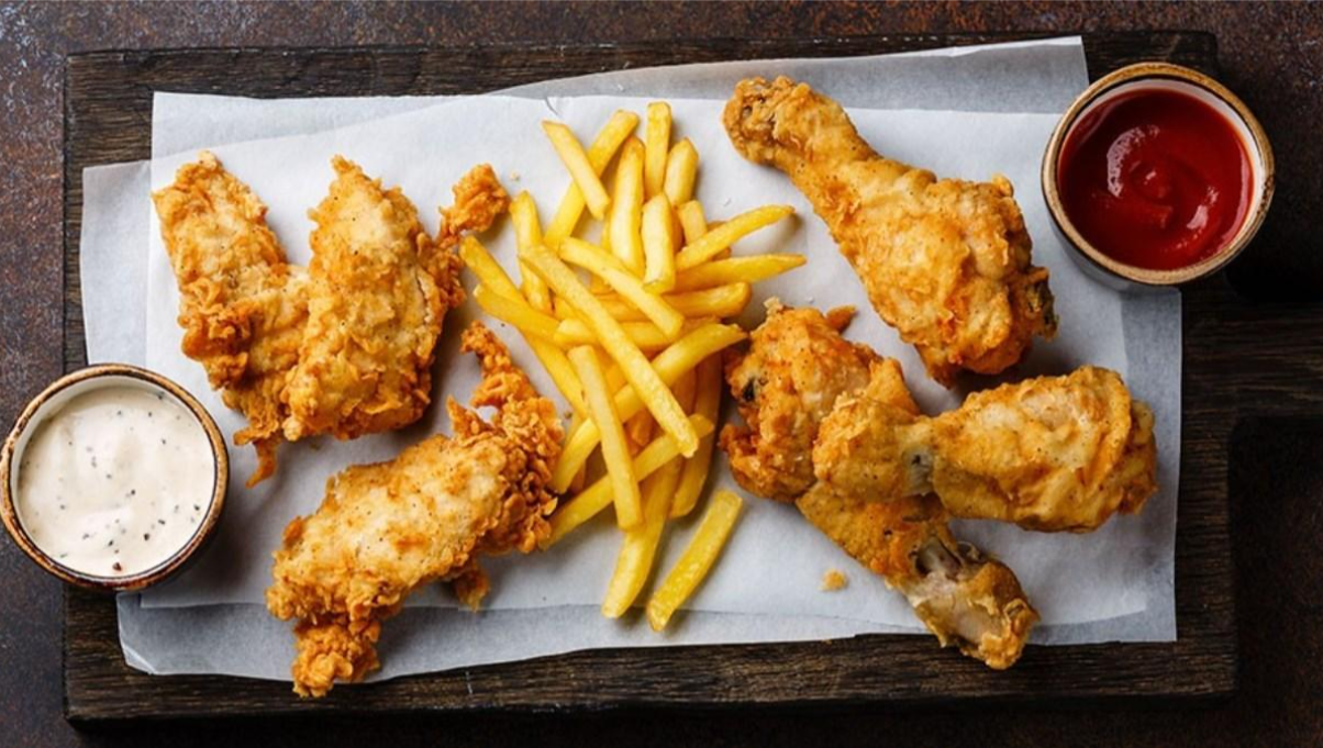 Đồ chiên rán không tốt cho người bị viêm họng