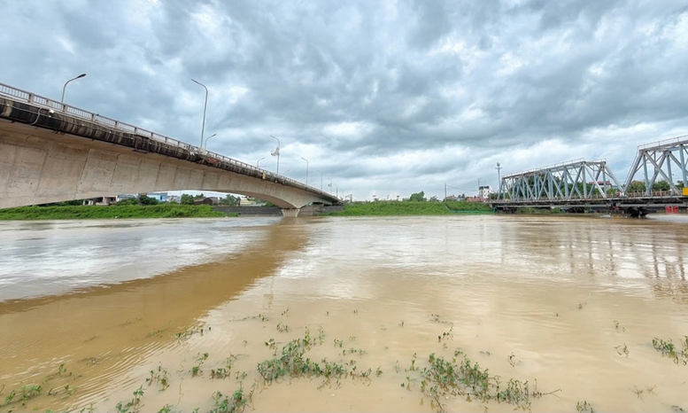 Cảnh báo lũ trên các sông lên cao do mưa lớn ở Quảng Ngãi