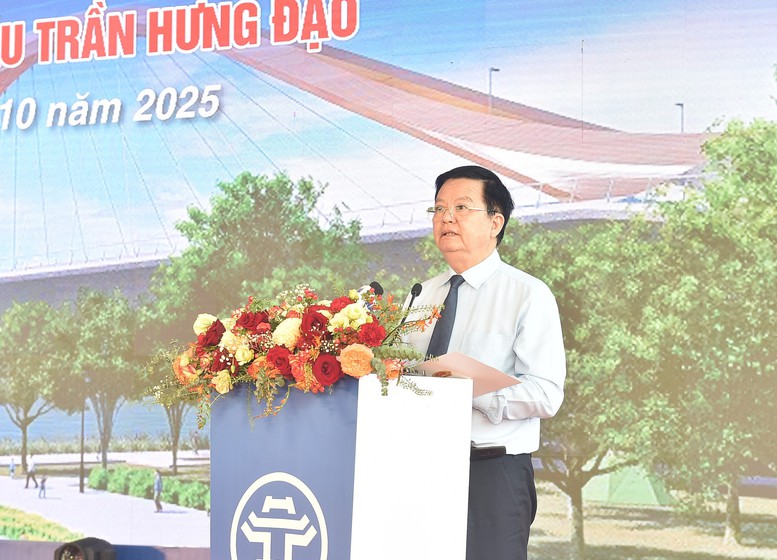 Phó Thủ tướng Chính phủ Mai Văn Chính phát biểu tại Lễ Khởi công Dự án đầu tư xây dựng cầu Trần Hưng Đạo - Ảnh: VGP/Giang Thanh Phó Thủ tướng Chính phủ Mai Văn Chính phát biểu tại Lễ Khởi công Dự án đầu tư xây dựng cầu Trần Hưng Đạo - Ảnh: VGP/Giang Thanh