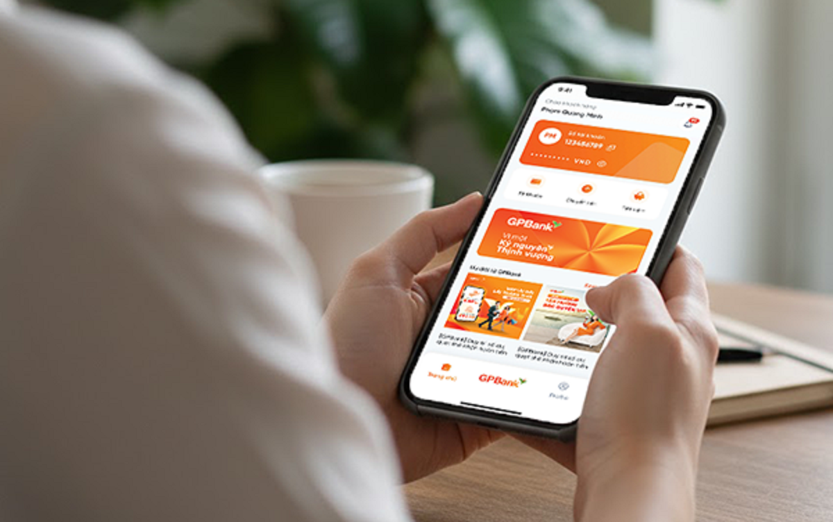 Giao diện ứng dụng GP DigiPlus được thiết kế như một trung tâm tài chính đa năng Giao diện ứng dụng GP DigiPlus được thiết kế như một trung tâm tài chính đa năng