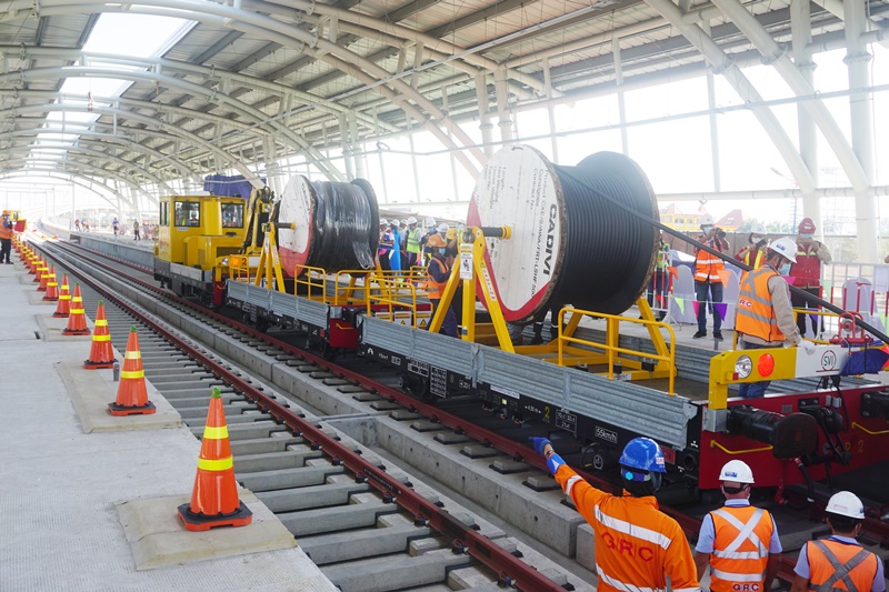 Sản phẩm CADIVI sử dụng trong thi công dự án Metro