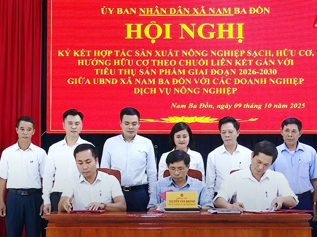 Quảng Trị: Đẩy mạnh hợp tác phát triển nông nghiệp hữu cơ theo chuỗi liên kết tại xã Nam Ba Đồn