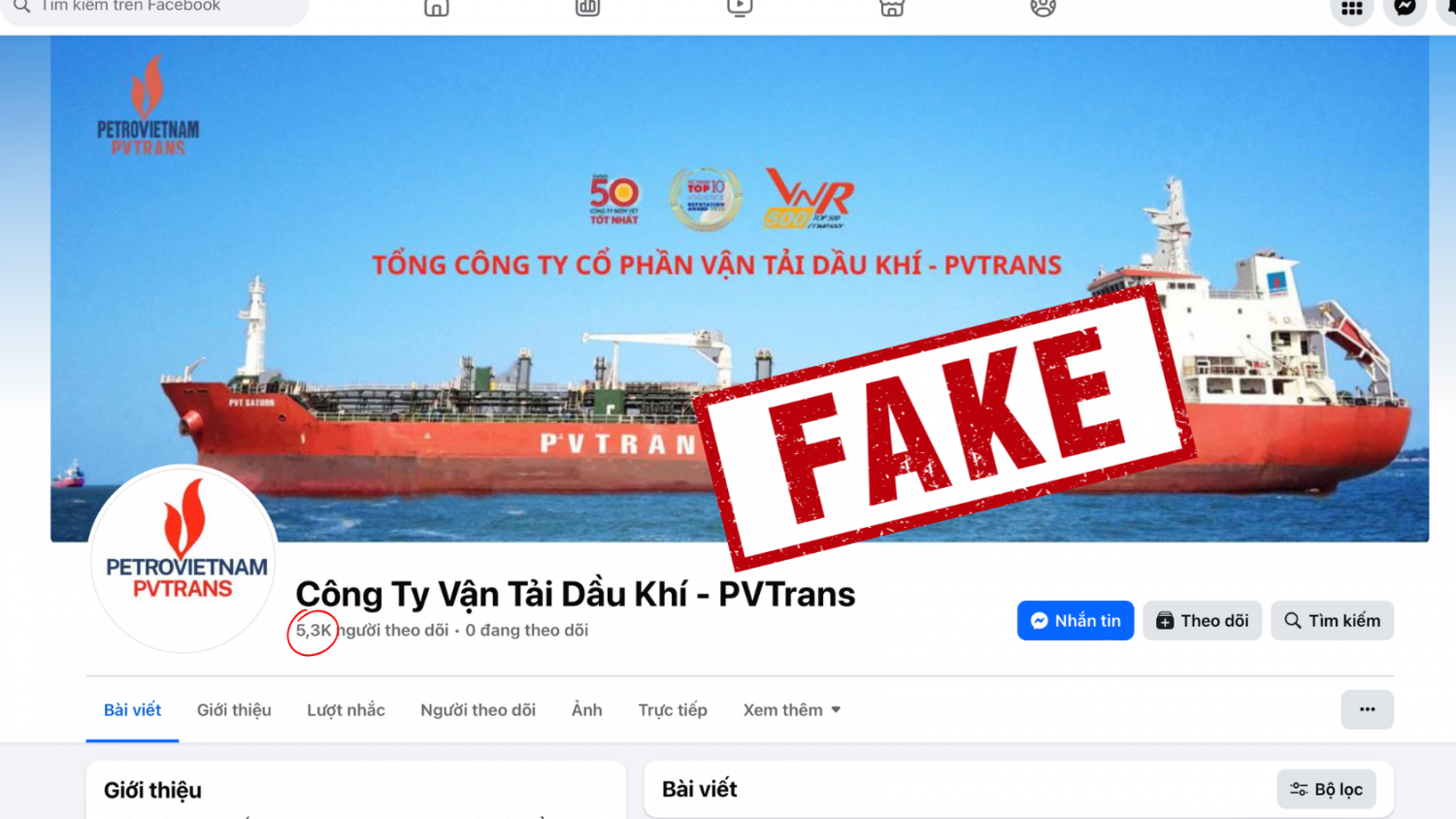 PVTrans: Cảnh báo giả mạo tuyển dụng, lừa đảo chiếm đoạt tài sản