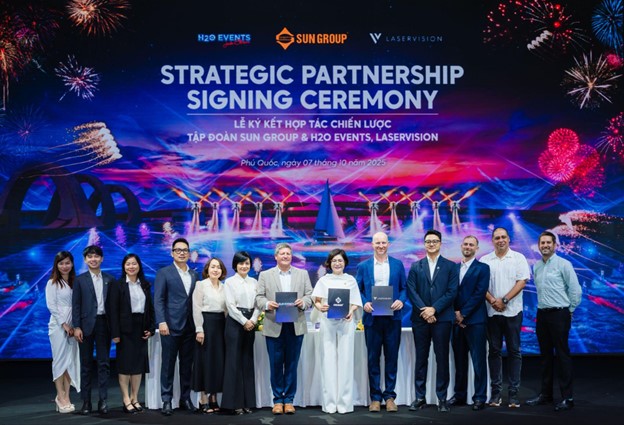 Sun Group hợp tác chiến lược với H2O Events, LaserVision phát triển show nghệ thuật đẳng cấp quốc tế tại Phú Quốc