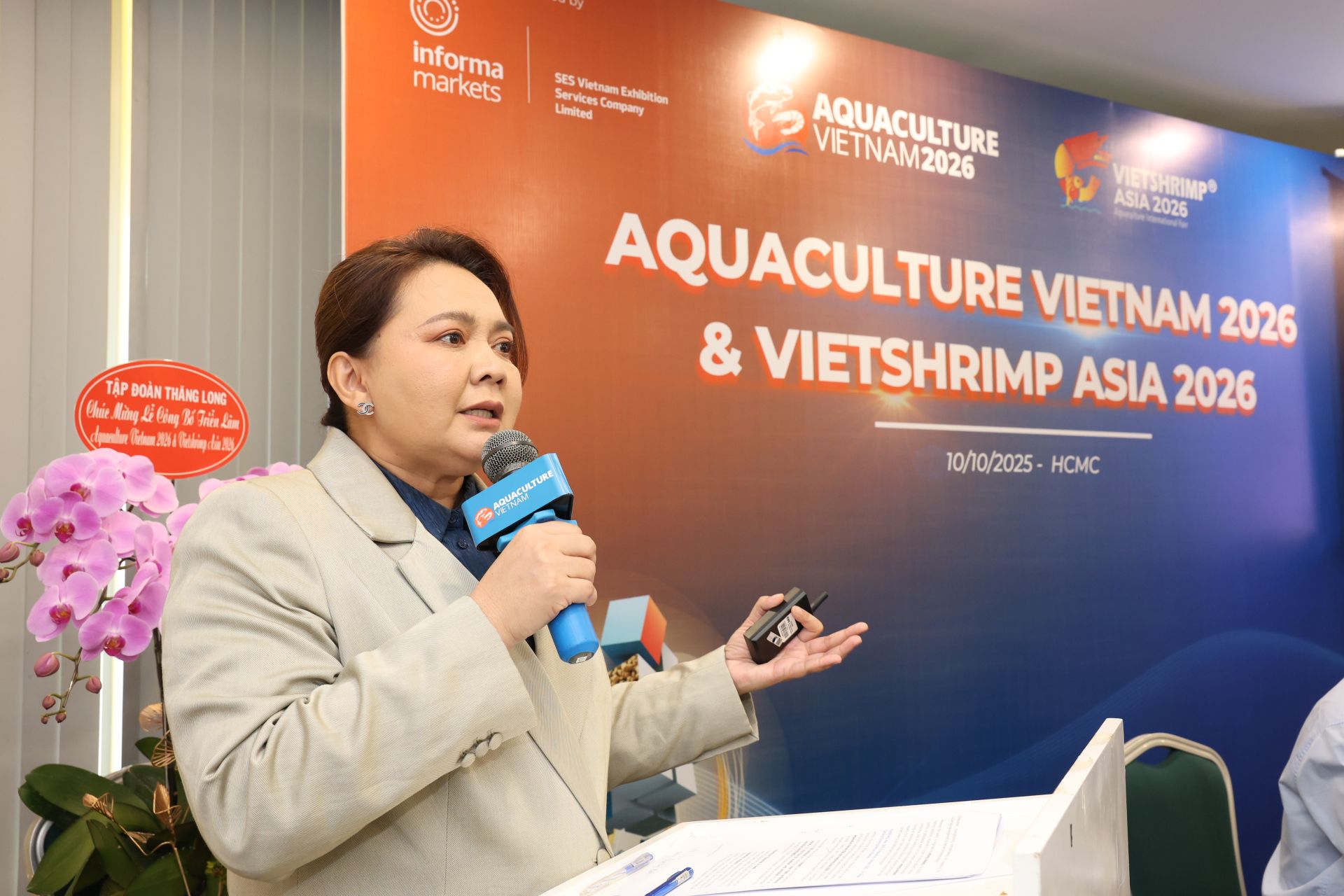 Bà Rose Chitanuwat, Giám đốc Chuỗi dự án (khu vực Asean), Tập đoàn Informa Markets chia sẻ