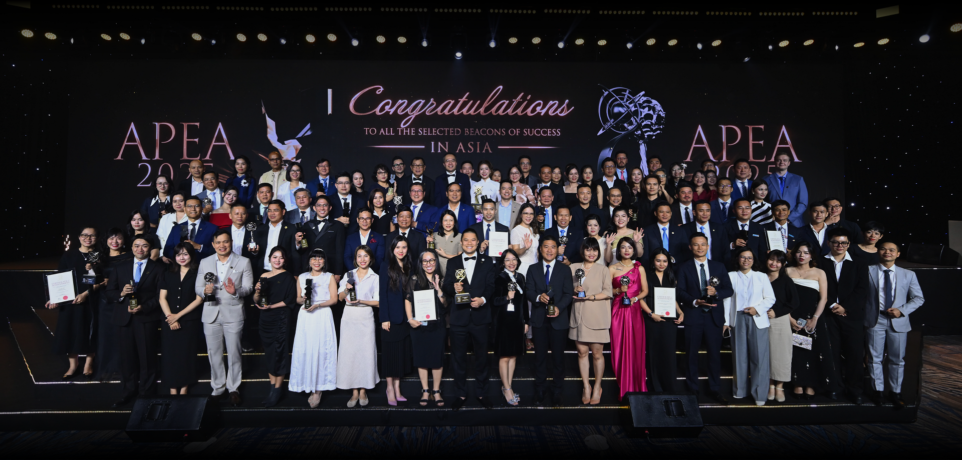 Giải thưởng APEA 2025 công bố các doanh nghiệp và doanh nhân xuất sắc châu Á