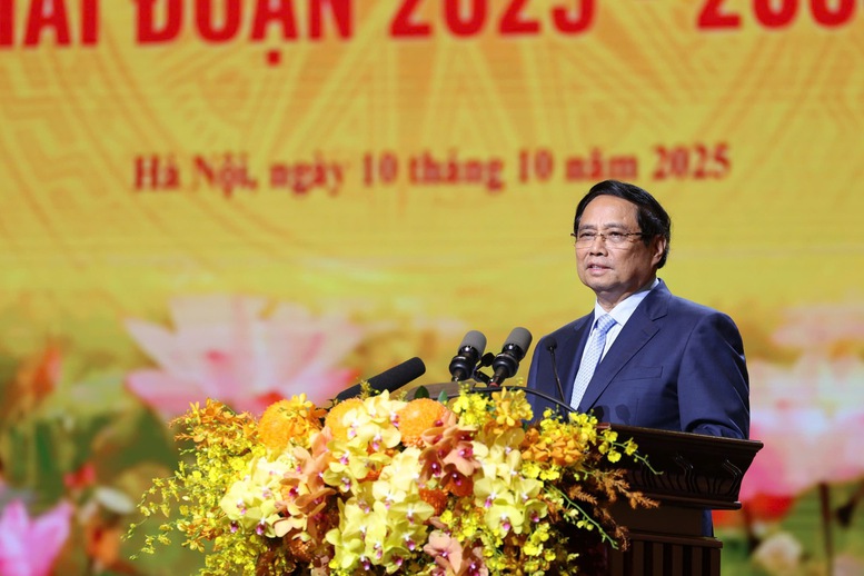 Thủ tướng Phạm Minh Chính phát biểu chỉ đạo tại Đại hội Thủ tướng Phạm Minh Chính phát biểu chỉ đạo tại Đại hội