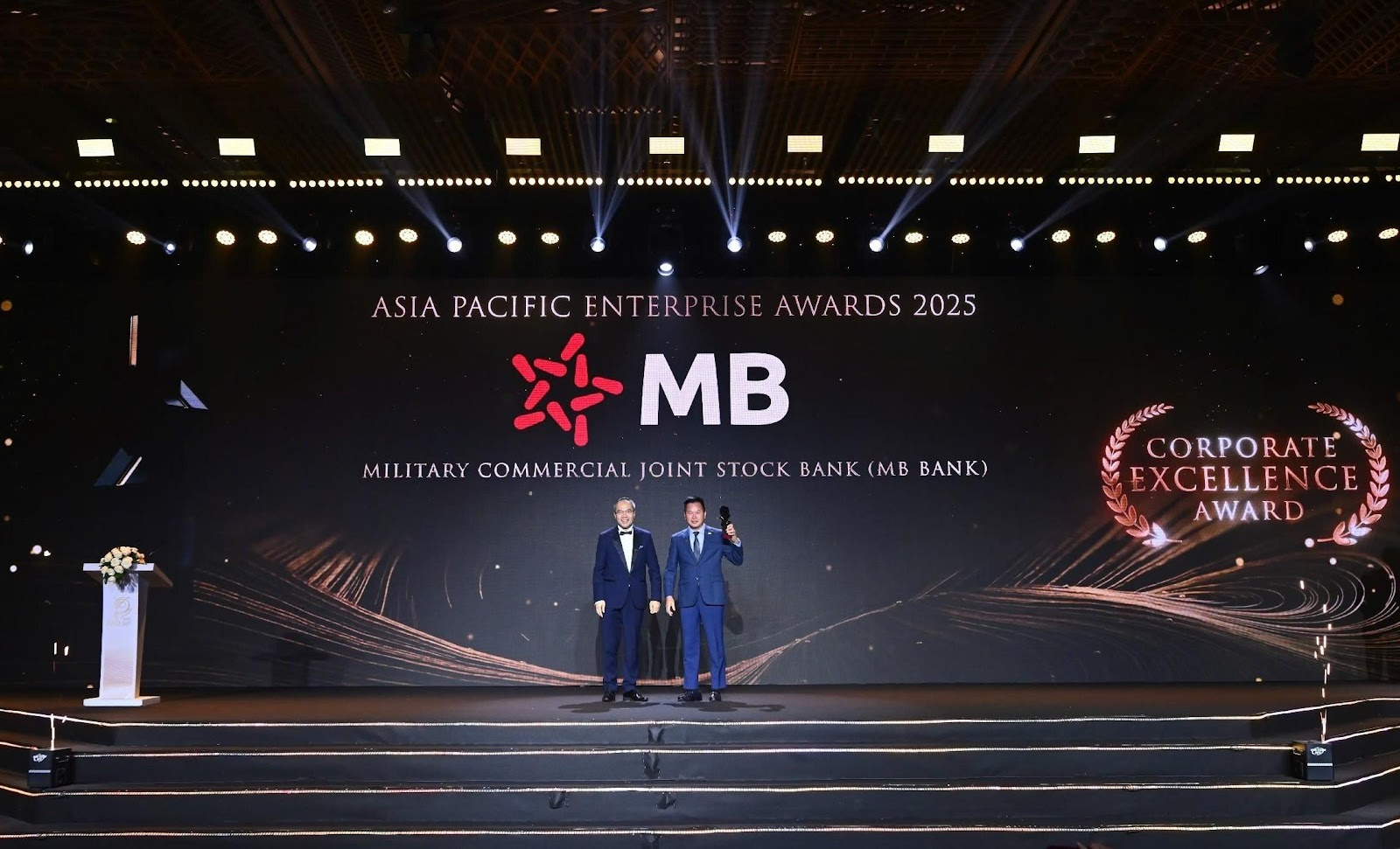 MB lần thứ sáu liên tiếp được vinh danh “Doanh nghiệp xuất sắc châu Á” năm 2025