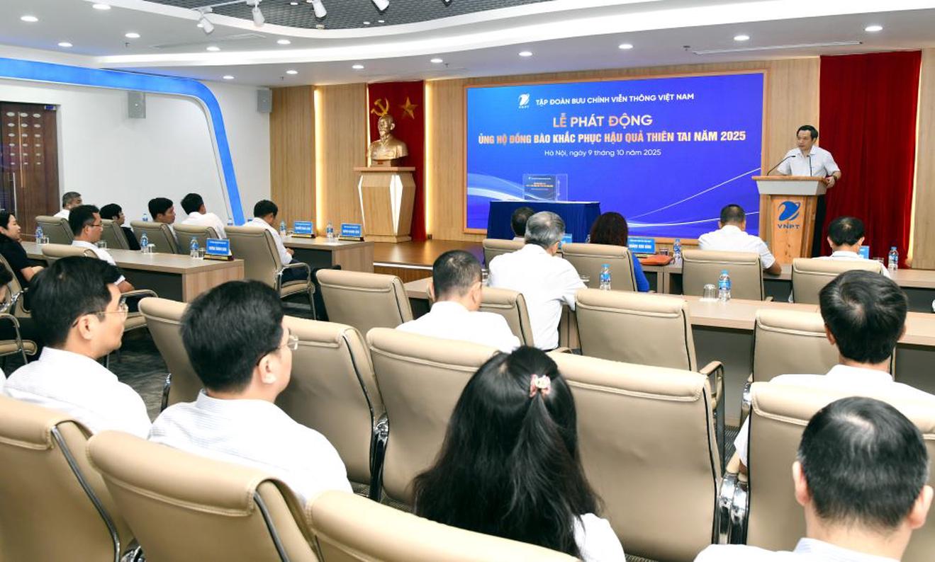 VNPT: Phát động ủng hộ đồng bào khắc phục hậu quả bão lụt