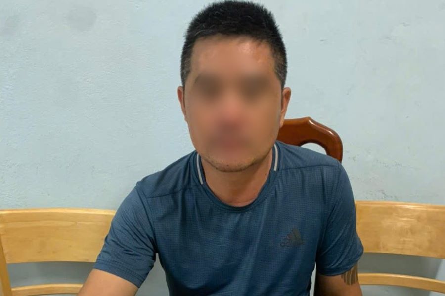 Đối tượng Phan Ngọc Anh tại Cơ quan Công an Đối tượng Phan Ngọc Anh tại Cơ quan Công an