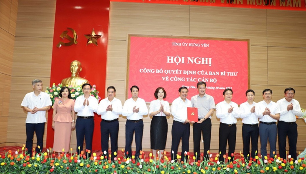 Ông Nguyễn Quang Hưng giữ chức Chủ nhiệm Ủy ban Kiểm tra Tỉnh ủy Hưng Yên