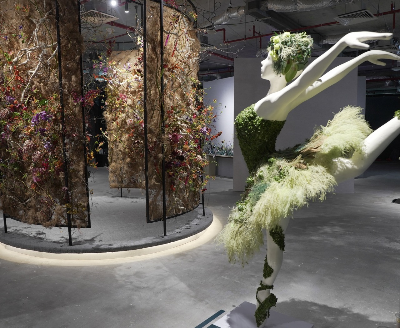 Một tác phẩm tại triển lãm Tinh Tuyển Phương Hoa