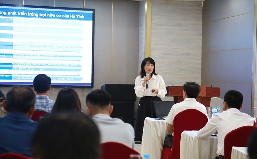 Hà Tĩnh thúc đẩy phát triển sản xuất hữu cơ trong lĩnh vực trồng trọt