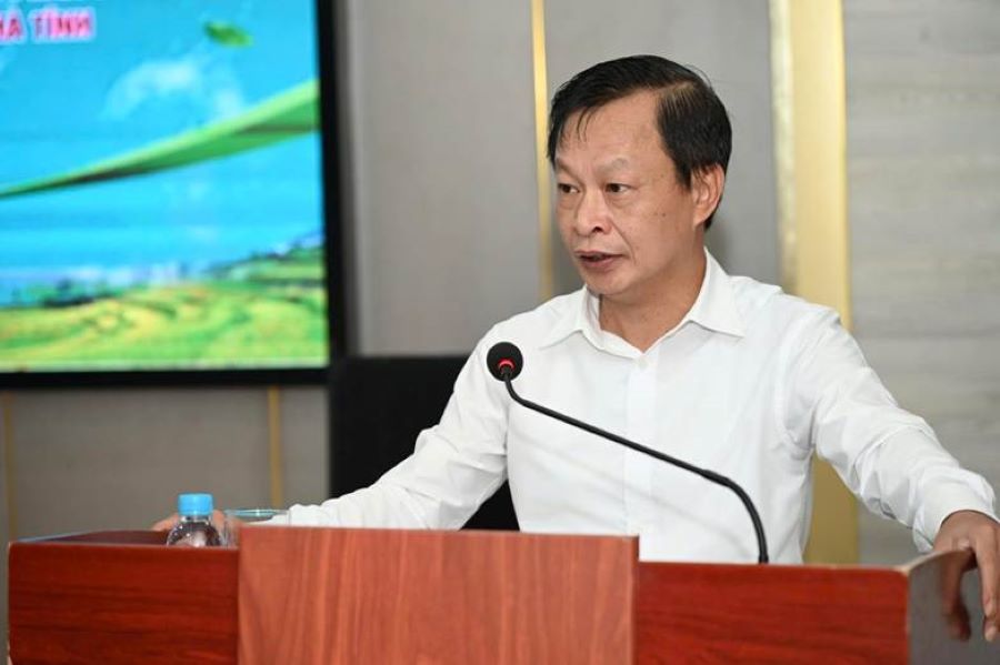 Đồng chí Bùi Khắc Bằng, Phó Giám đốc Sở Khoa học và công nghệ phát biểu khai mạc hội nghị.