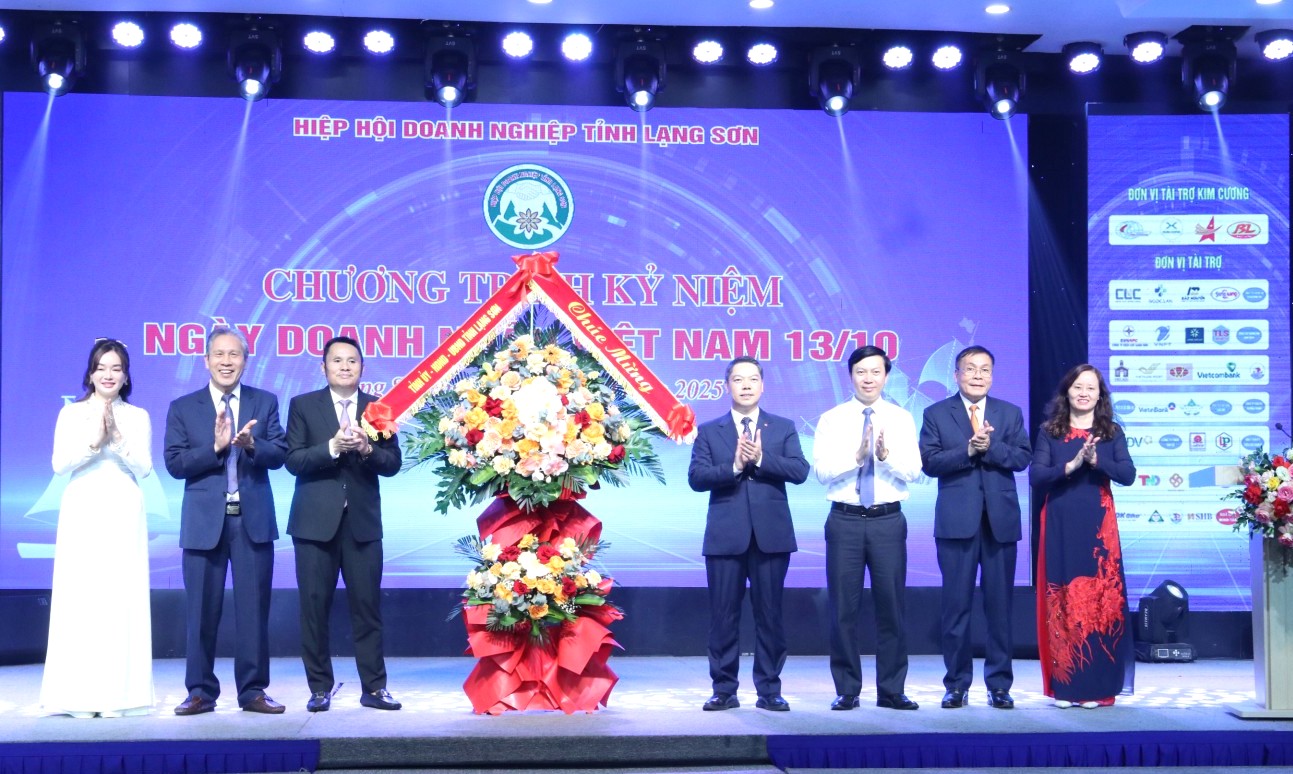 Kỷ niệm Ngày Doanh nhân Việt Nam – Tôn vinh bản lĩnh và khát vọng doanh nhân xứ Lạng