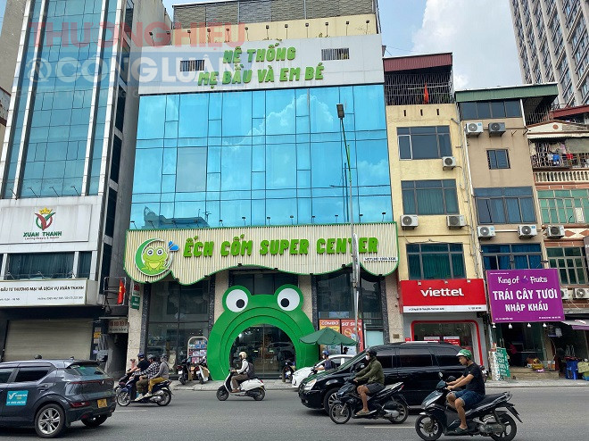 Ghi nhận tại cơ sở Ếch Cốm đặt tại