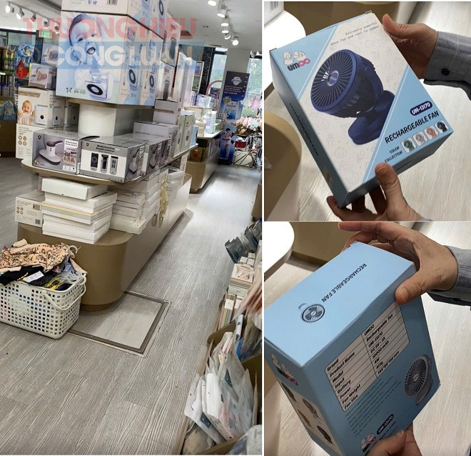 Ghi nhận nhiều sản phẩm đồ điện tử trên bao bì ngoài chữ Trung Quốc cũng không hề được dán tem nhãn tiếng Việt theo quy định