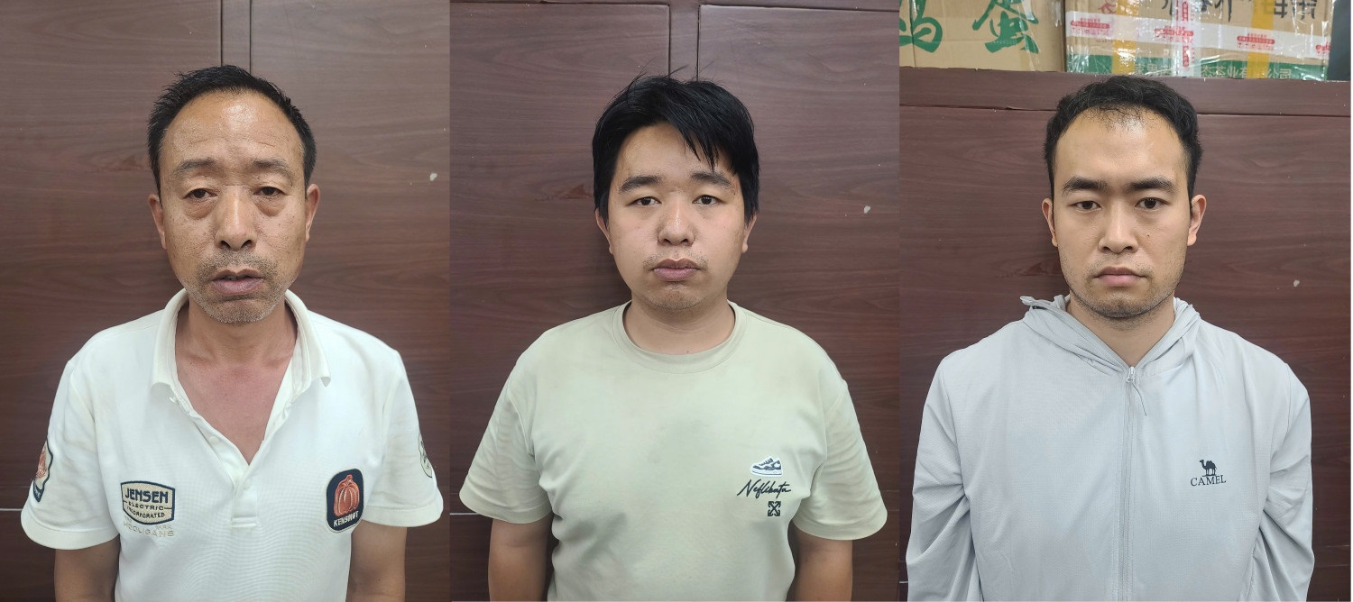 Nhóm đối tượng bị bắt giữ Nhóm đối tượng bị bắt giữ