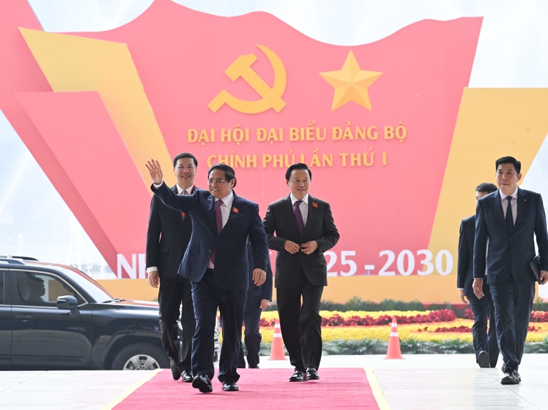 Đại hội Đảng bộ Chính phủ lần thứ I tiến hành phiên trù bị