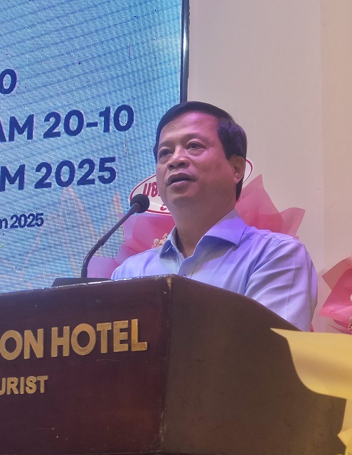 Ông Nguyễn Tuấn Thanh phát biểu tại Lễ Kỷ niệm. Ảnh: Viết Hiền